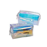 Women's Small All Seasons Tpu Solid Color Vacation Square Zipper Cosmetic Bag main image 3