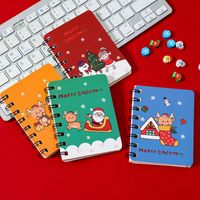 A7 Flip Coil Notebook Student Portable Pocket Notebook Office Notepad Diary Christmas Gift Prizes main image 5