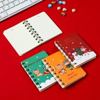 A7 Flip Coil Notebook Student Portable Pocket Notebook Office Notepad Diary Christmas Gift Prizes main image 4