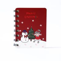 A7 Flip Coil Notebook Student Portable Pocket Notebook Office Notepad Diary Christmas Gift Prizes main image 2