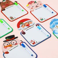 Christmas Gift Early Childhood Education Double-sided Writing Graffiti Drawing Board Erasable Drawing Board Primary School Student Diy Writing Board main image 2