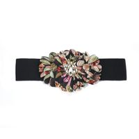 Elegant Streetwear Flower Polyester Women's Woven Belts main image 2