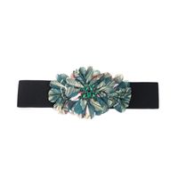 Elegant Streetwear Flower Polyester Women's Woven Belts sku image 2