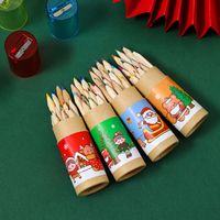 Christmas Small Gifts Present Student Prize 12 Colors Primary School Student Painting Color Pencil 12 Barrels main image 1