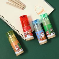 Christmas Small Gifts Present Student Prize 12 Colors Primary School Student Painting Color Pencil 12 Barrels main image 4