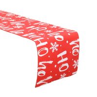 Christmas Simple Style Christmas Tree Letter Cloth Office Table Runner main image 5