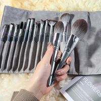 Simple Style Artificial Fiber Plastic Handgrip Makeup Brushes 1 Set main image 1