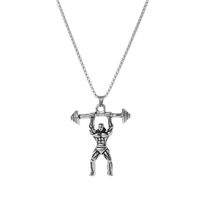 Streetwear Cartoon Character Alloy Titanium Steel Plating Women's Pendant Necklace main image 5