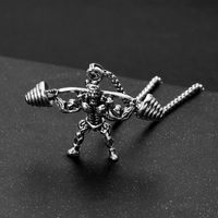 Streetwear Cartoon Character Alloy Titanium Steel Plating Women's Pendant Necklace main image 2