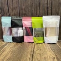 Vacation Simple Style Classic Style Color Block Storage Bag main image 1