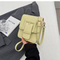 Women's Medium All Seasons Pu Leather Classic Style Shoulder Bag sku image 4