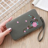 Women's Solid Color Pu Leather Magnetic Buckle Wallets sku image 10