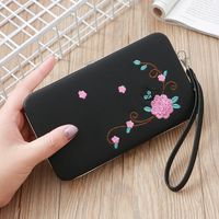 Women's Solid Color Pu Leather Magnetic Buckle Wallets sku image 2