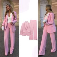 Women's Long Sleeve Blazers Business Solid Color main image 6
