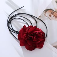 Elegant Flower Cloth Women's Necklace main image 7