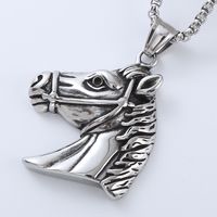 Hip-Hop Streetwear Cool Style Lion Elephant 304 Stainless Steel No Inlaid Men'S main image 7