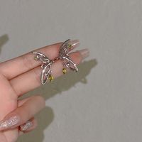 1 Pair Korean Style Butterfly Alloy Ear Cuffs sku image 1