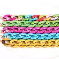 Artistic Solid Color Arylic Wholesale Bracelets main image 3