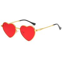 Basic Lady Heart Shape Ac Special-shaped Mirror Full Frame Women's Sunglasses sku image 7