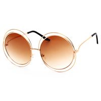 Sweet Solid Color Ac Round Frame Full Frame Women's Sunglasses sku image 11