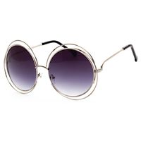 Sweet Solid Color Ac Round Frame Full Frame Women's Sunglasses sku image 5