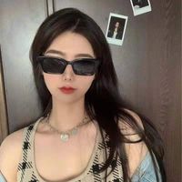 Basic Lady Simple Style Solid Color Ac Square Full Frame Women's Sunglasses main image 2