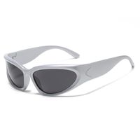 Einfacher Stil Farbblock Pc Quadrat Vollbild Sport Sonnenbrille sku image 4
