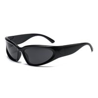 Einfacher Stil Farbblock Pc Quadrat Vollbild Sport Sonnenbrille sku image 1