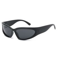 Einfacher Stil Farbblock Pc Quadrat Vollbild Sport Sonnenbrille sku image 6