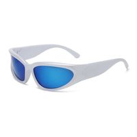 Einfacher Stil Farbblock Pc Quadrat Vollbild Sport Sonnenbrille sku image 25