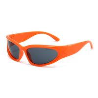 Simple Style Color Block Pc Square Full Frame Sports Sunglasses sku image 13