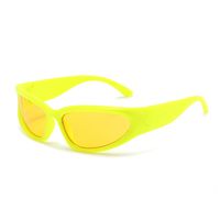 Simple Style Color Block Pc Square Full Frame Sports Sunglasses sku image 14