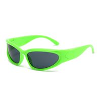 Simple Style Color Block Pc Square Full Frame Sports Sunglasses sku image 16