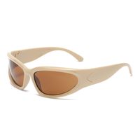 Einfacher Stil Farbblock Pc Quadrat Vollbild Sport Sonnenbrille sku image 17