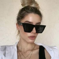 Simple Style Square Ac Square Patchwork Full Frame Women's Sunglasses main image 1
