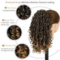 Women's African Style Casual Carnival Street High Temperature Wire Long Curly Hair Wigs main image 3