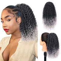 Women's African Style Casual Carnival Street High Temperature Wire Long Curly Hair Wigs sku image 3