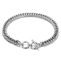 Solid Color Solid Color Stainless Steel Chain Bracelets Necklace sku image 2