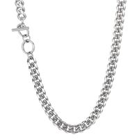 Solid Color Solid Color Stainless Steel Chain Bracelets Necklace sku image 7