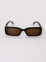Cute Vintage Style Solid Color Pc Square Full Frame Glasses main image 7