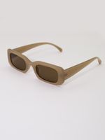 Cute Vintage Style Solid Color Pc Square Full Frame Glasses main image 4