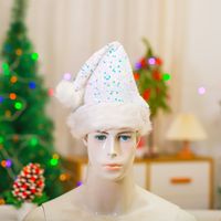Christmas Fashion Solid Color Cloth Party Christmas Hat sku image 15