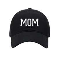 Women's Mama Simple Style Solid Color Patchwork Flat Eaves Baseball Cap sku image 2