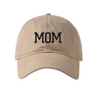 Women's Mama Simple Style Solid Color Patchwork Flat Eaves Baseball Cap sku image 5