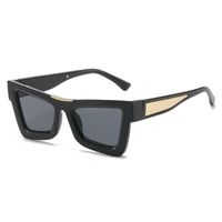 Elegant Basic Square Ac Square Full Frame Men's Sunglasses sku image 1