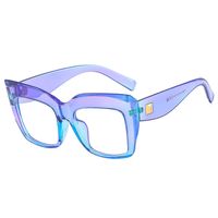 Elegant Basic Solid Color Pc Square Full Frame Women's Sunglasses sku image 9