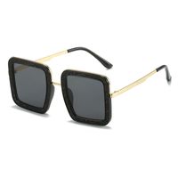 Elegant Basic Square Pc Square Full Frame Women's Sunglasses sku image 1