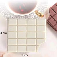 New Cute Creative Portable Thickened Chocolate Biscuits Mini Notepad sku image 2