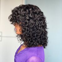Women's Simple Style Weekend Real Hair Curls Wigs main image 3