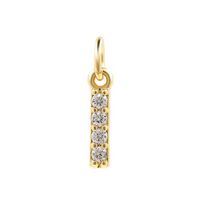 1 Piece Copper Zircon 14K Gold Plated Inlay Polished Pendant Chain sku image 63